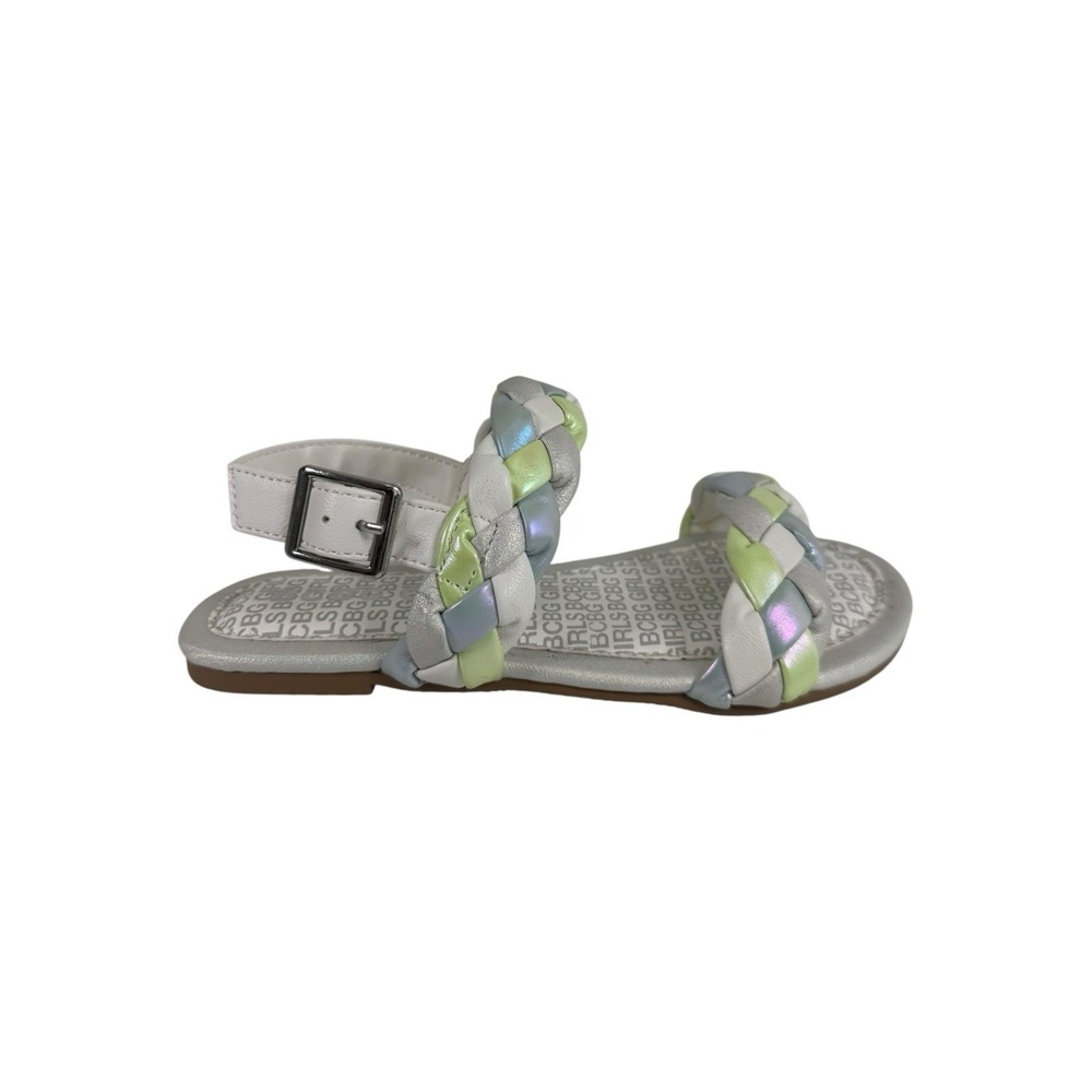 BCBG Girls puffy braided ankle-strap sandal sandals Size 13 M